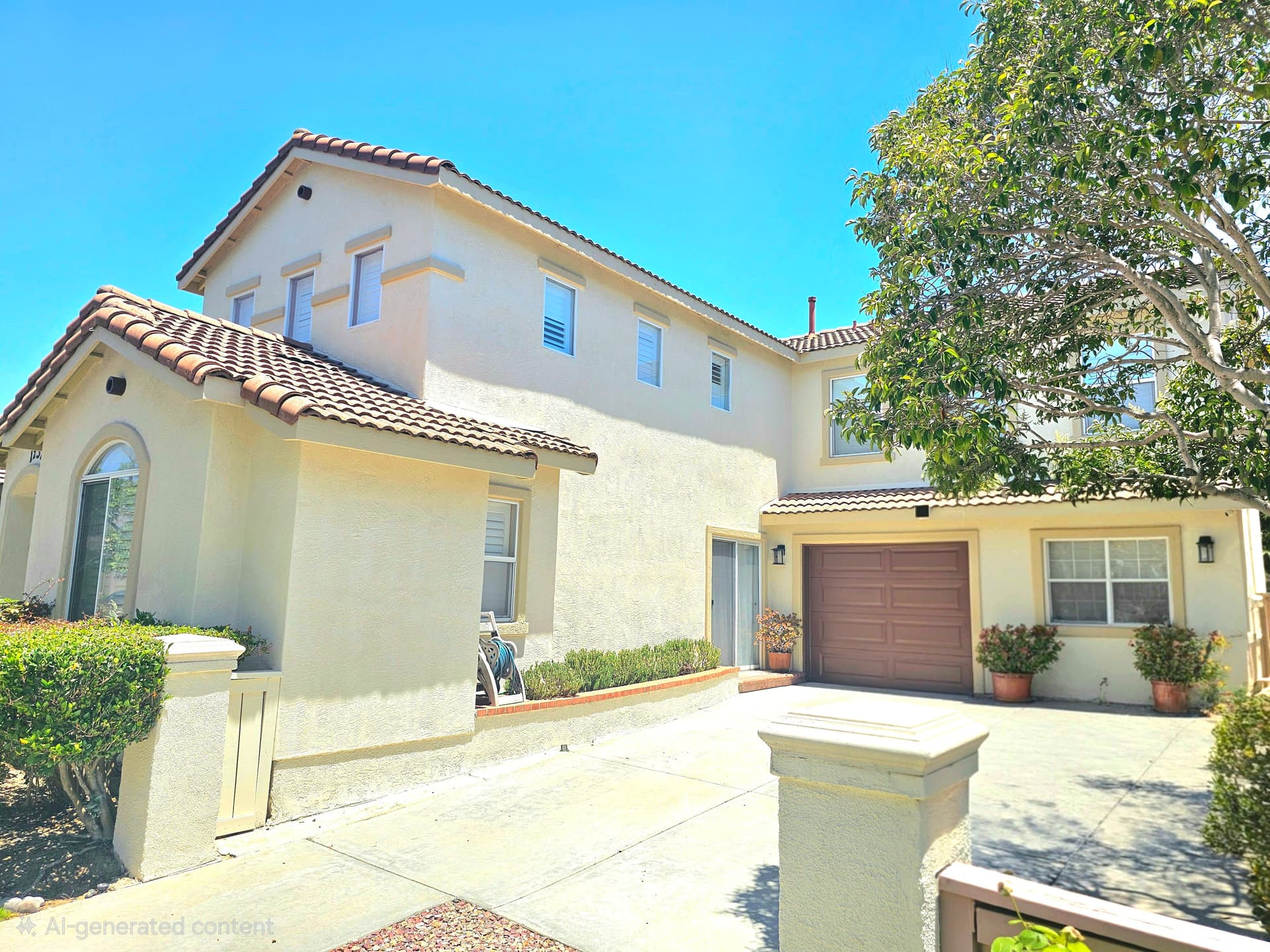 Gallery photos for Full Exterior Paint Job on San Diego Stucco Home: Image #2