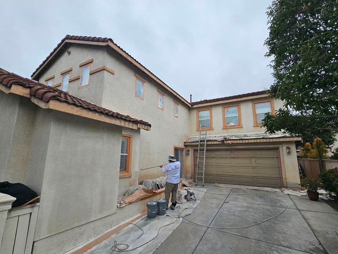 Gallery photos for Full Exterior Paint Job on San Diego Stucco Home: Image #4