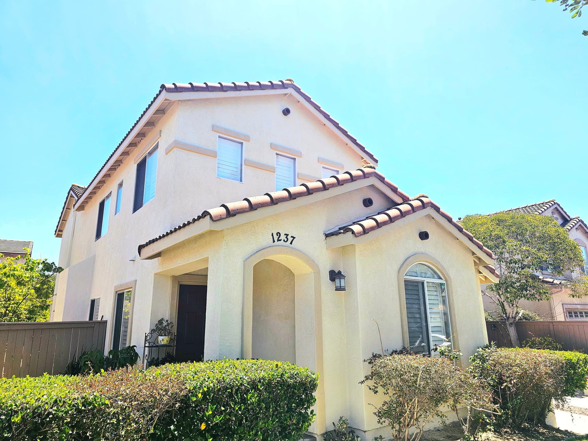 Full Exterior Paint Job on San Diego Stucco Home image