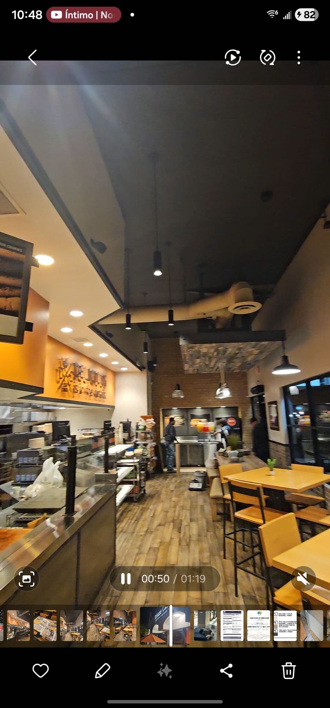 Gallery photos for Interior Color Update at San Diego's Urban cafe: Image #8