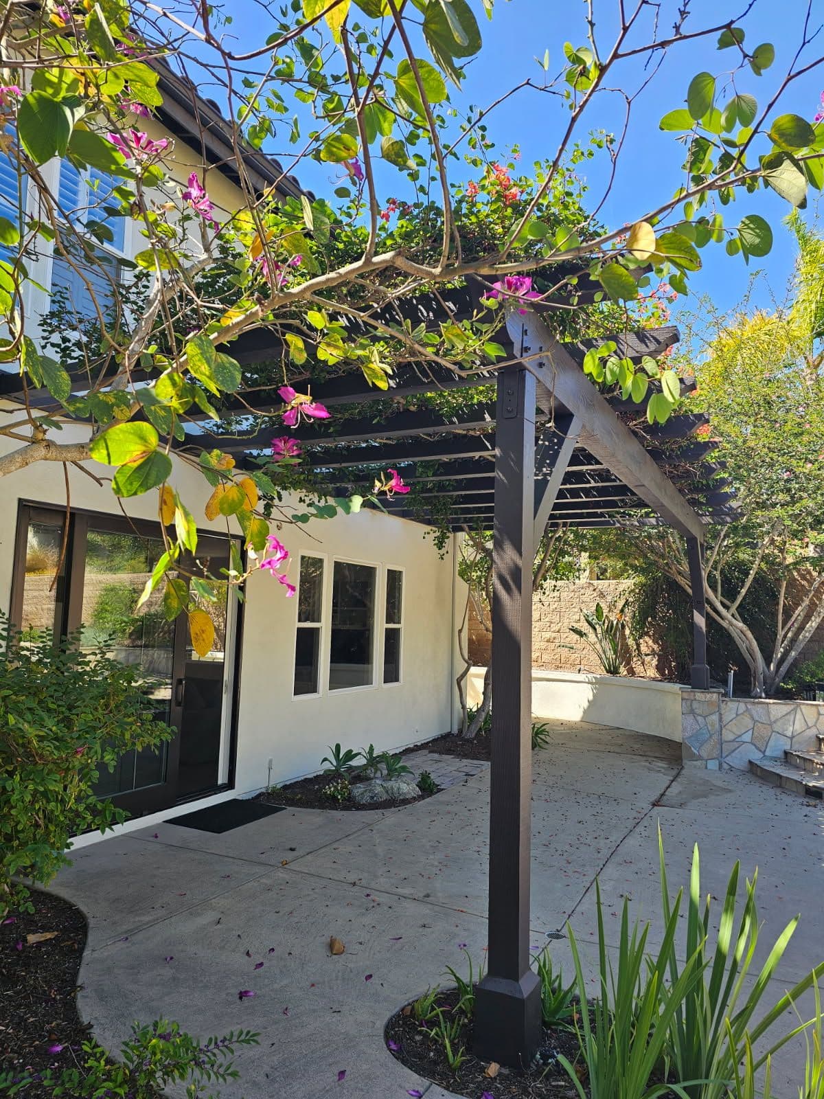 Elegant Trellis Transformation in Carmel Valley image
