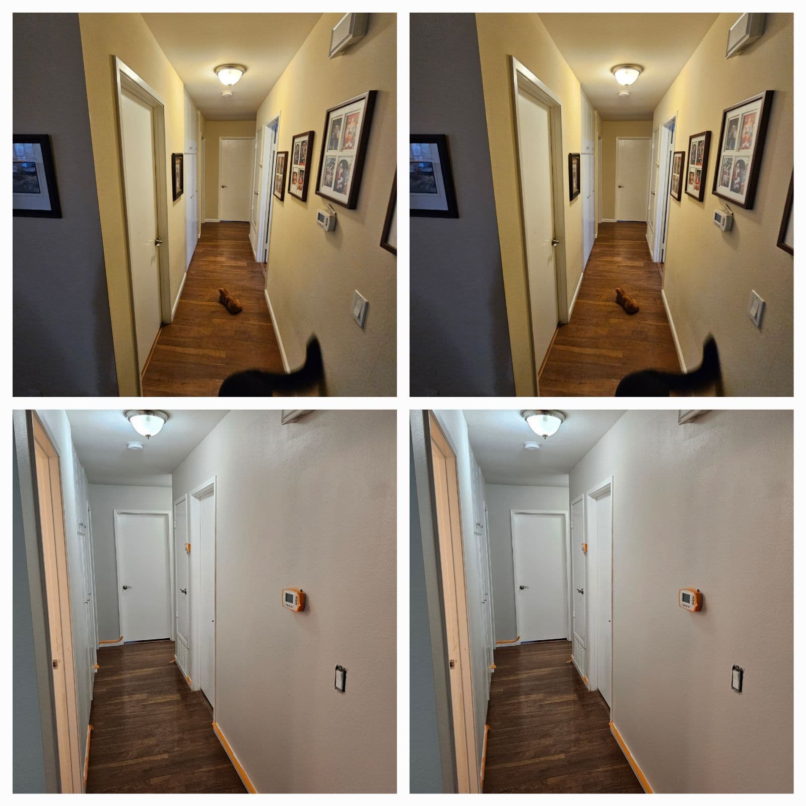 Hallway Painting Transformation in Encinitas