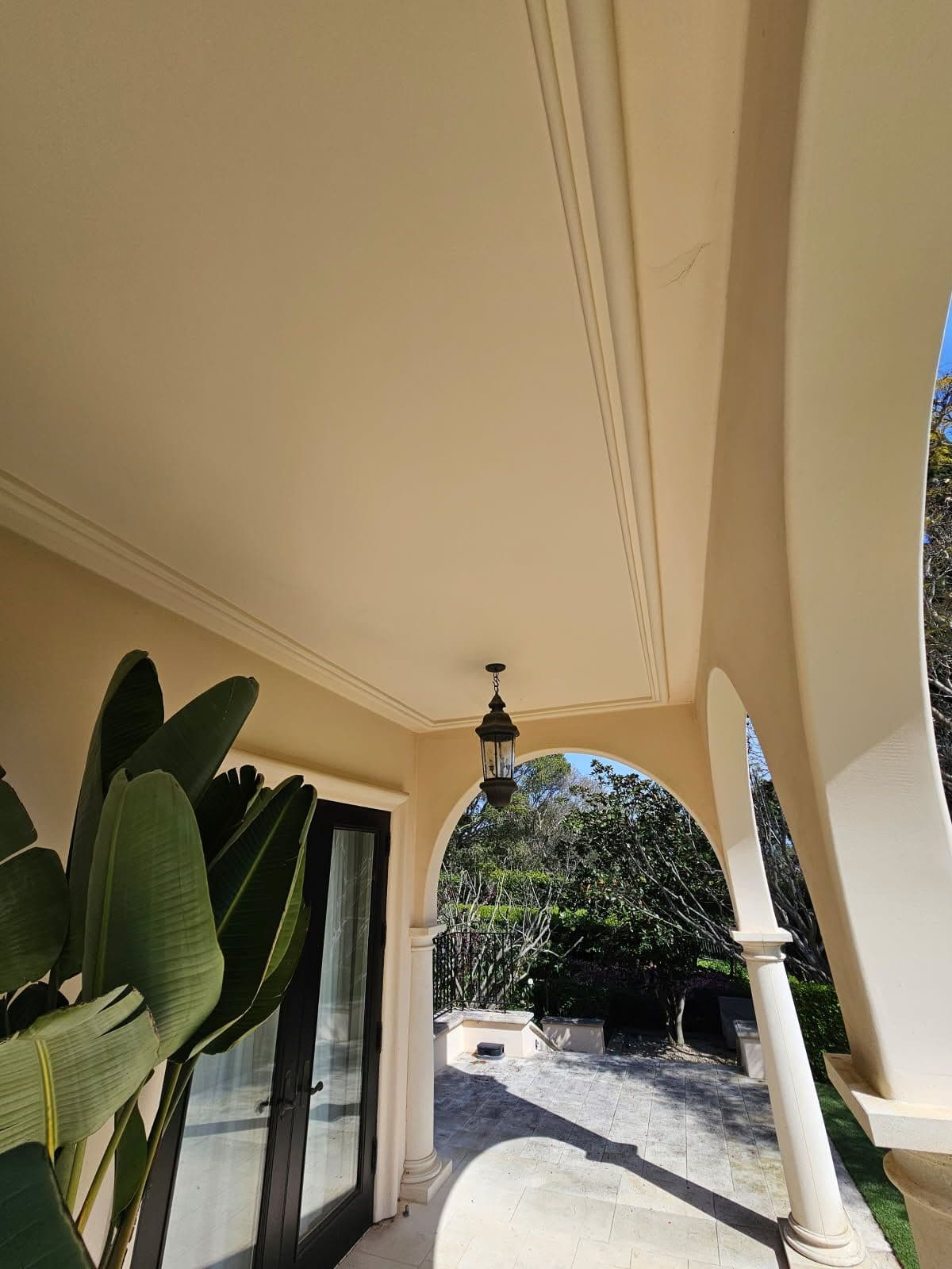 Exterior Painting of a Rancho Santa Fe Veranda image