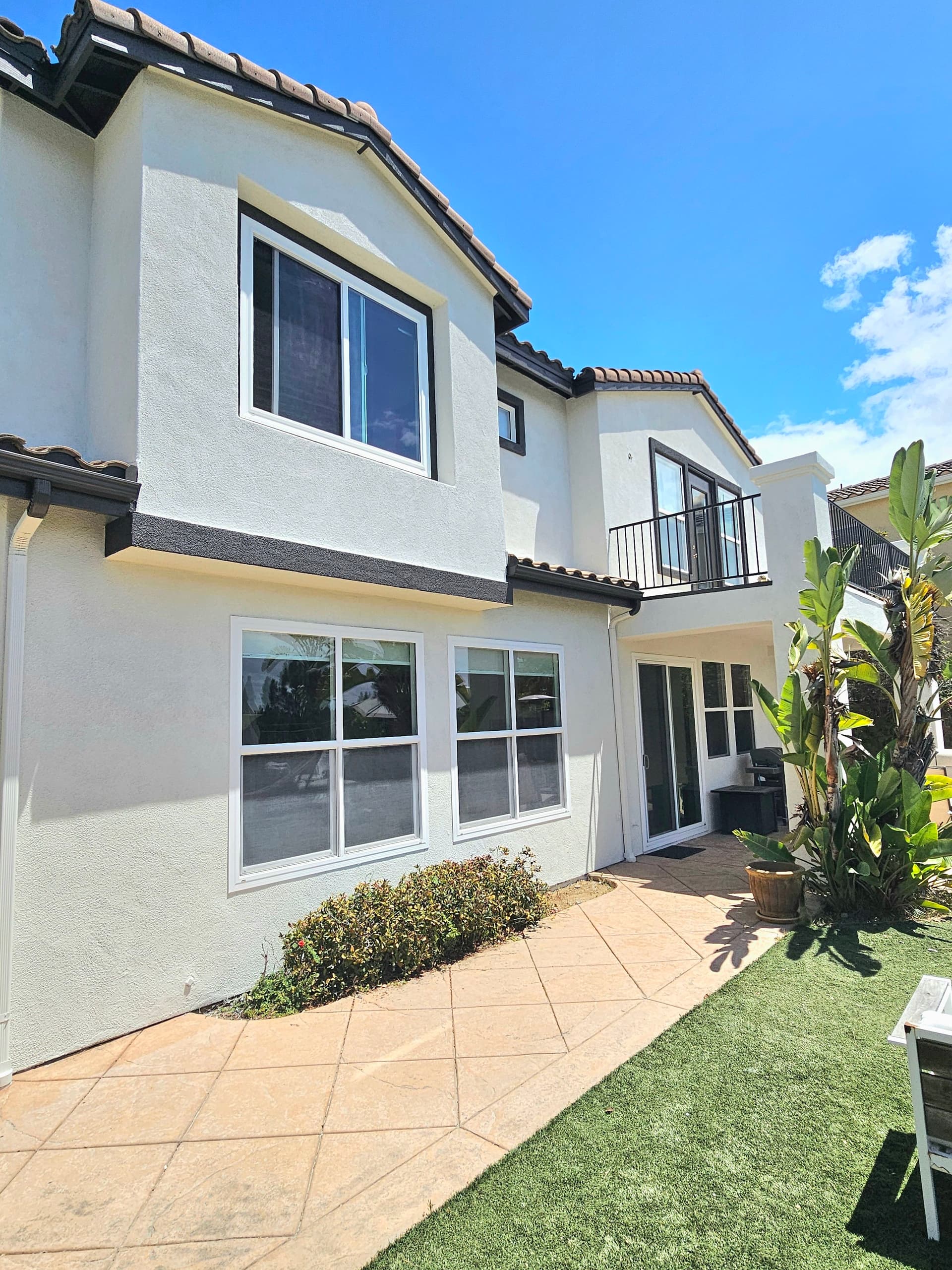 Gallery photos for Carmel Valley Stucco Home Gets a Bold Modern Exterior Repaint: Image #1