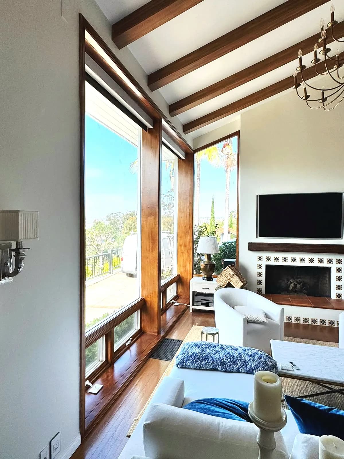 Faux Wood Finish on Interior Doors and Trim in San Diego image